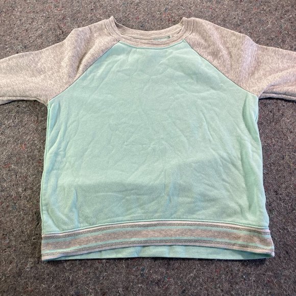 Athletic Works Tops - Athletic Works Womens Green and Silver Long Sleeve Plus Size XL